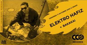 Elektro Hafiz • Bakakai en concert au Supersonic Records · Paris