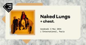Take Me Out · Naked Lungs en concert à La Mécanique Ondulatoire !