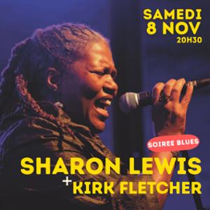 SHARON LEWIS + Kirk Fletcher
