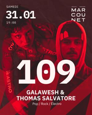 109 – Galawesh & Thomas Salvatore Live