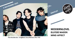 Modernlove. • Ellysse Mason • Mind Affect / Supersonic (Free entry)