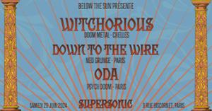 Wempusa • Witchorious • Oda / Supersonic (Free entry)