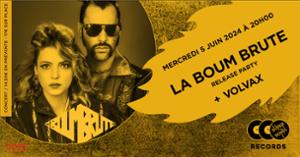 La Boum Brute + VolvaX en concert au Supersonic Records !
