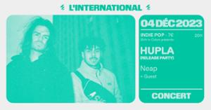 Hupla (Release Party) + Neap + Guest