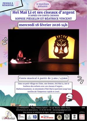 Heï Maï Li et ses ciseaux d'argent - D'après un conte chinois