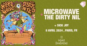 Take Me Out · Microwave + The Dirty Nil + Sick Joy en concert au Point Éphémère