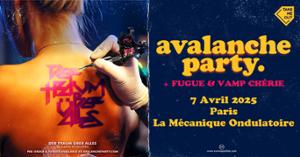Take Me Out : Avalanche Party + FUGUE + Vamp Chérie en concert !