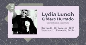 Lydia Lunch & Marc Hurtado jouent Suicide & Alan Vega (côté Records)