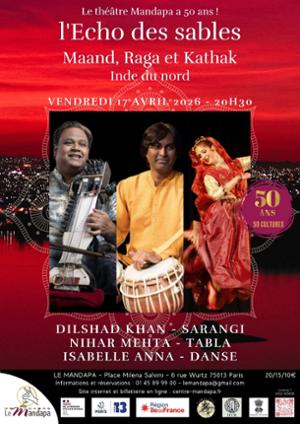 l'Echo des sables Maand, Raga et Kathak - Inde du nord