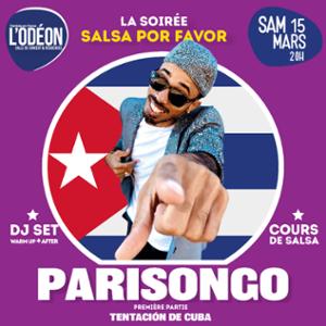 Soirée SALSA POR FAVOR avec PARISONGO + TENTACION DE CUBA