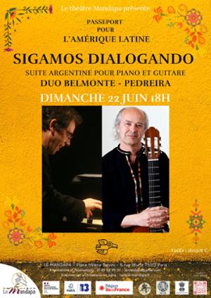 Sigamos Dialogando - Suite argentine pour piano et guitare