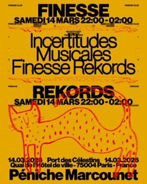 FINESSE REKORDS INVITE INCERTITUDES MUSICALES