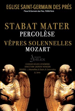Stabat Mater de Pergolèse / Les Vêpres Solennelles d’un confesseur de Mozart