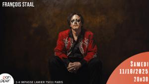 François STAAL – (avant) La Brûlure Sortie d’album