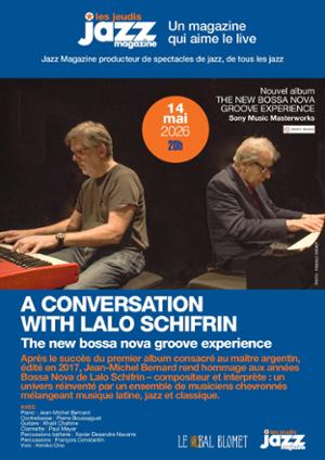 A CONVERSATION WITH LALO SCHIFRIN – LES CONCERTS JAZZ MAGAZINE