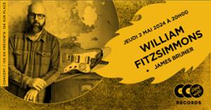 William Fitzsimmons + James Bruner en concert au Supersonic Records !