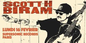 Scott H. Biram en concert (côté Records)