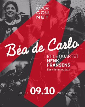 BÉA DE CARLO et le Quartet HENK FRANSENS