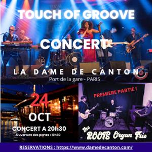 TOUCH OF GROOVE x THE ROOTS ORGAN TRIO