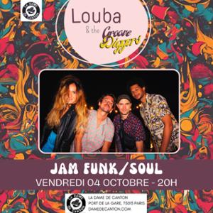 Louba & the groovediggers + jam + Louba