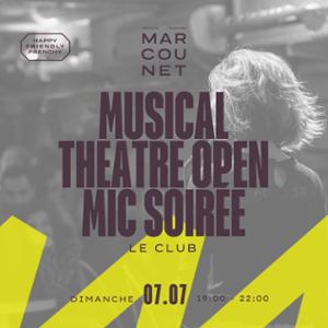 Musical Theatre Open Mic Soirée