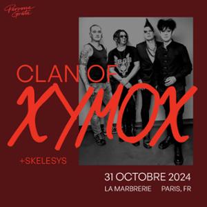 Clan of Xymox + Skelesys : Concert - Dark Wave / Néo Post Punk