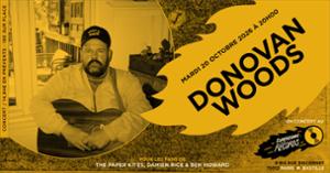 Donovan Woods en concert (côté Records)