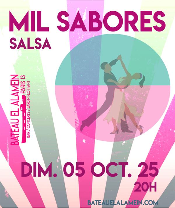 Dim. 05/10 : MIL SABORES (salsa dura)