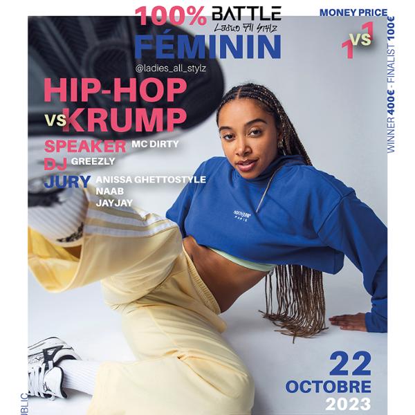 Battle danse hip hop 100% féminin