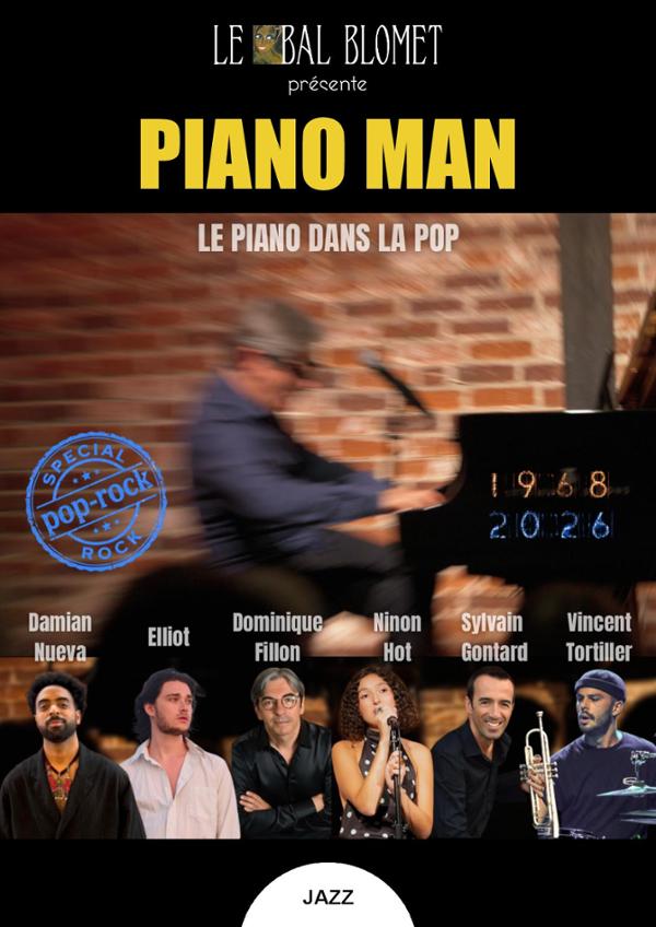 PIANO MAN, LE PIANO DANS LA POP – DOMINIQUE FILLON & FRIENDS