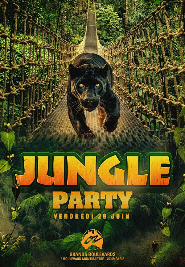 Jungle Party @Café Oz Grands Boulevards