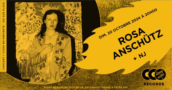 Rosa Anschütz + NJ en concert (côté Records)