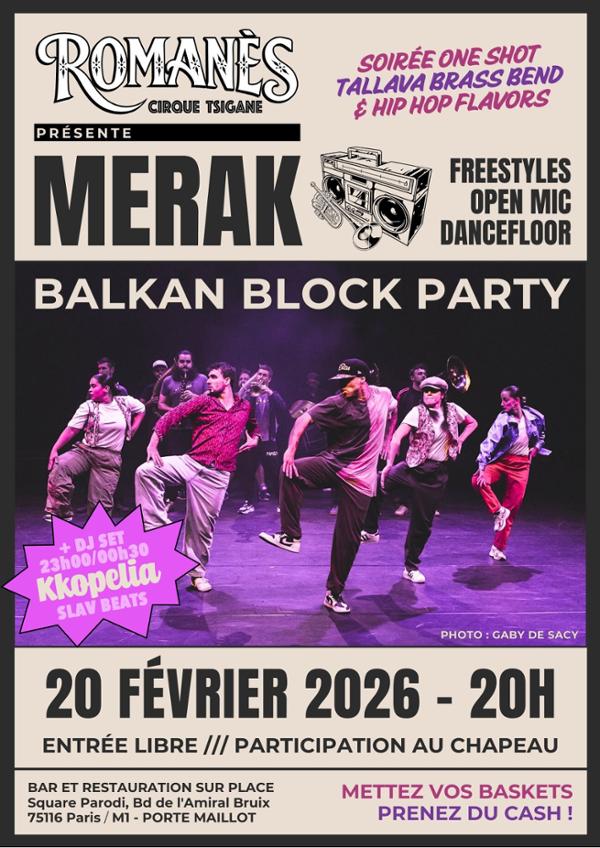  MERAK — Balkan Block Party