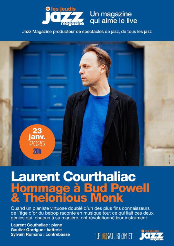 LAURENT COURTHALIAC – LES CONCERTS JAZZ MAGAZINE