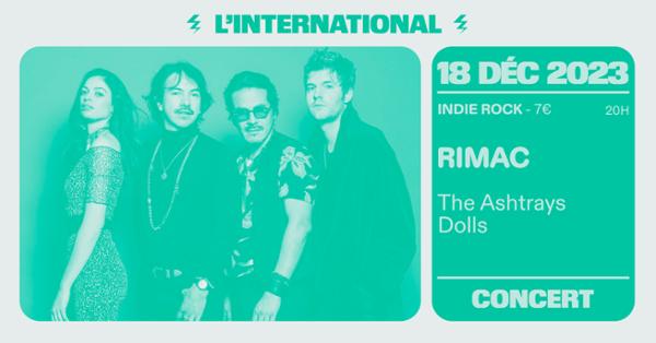 Rimac + The Ashtrays + Dolls