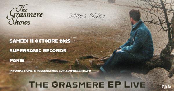 James McVey en concert (côté Records)