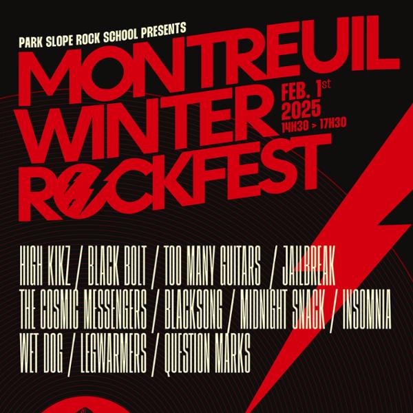 Montreuil Winter Rockfest