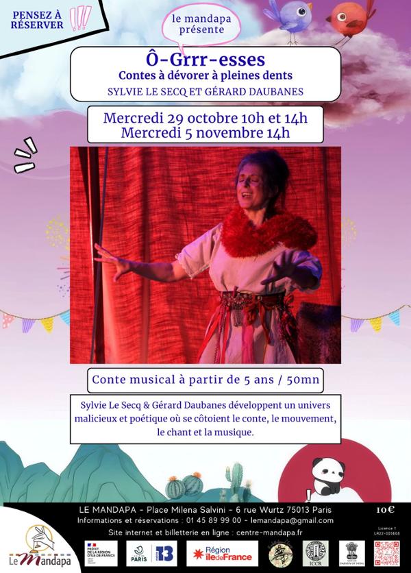 Ô-Grrr-esses - Contes à dévorer à pleines dents à partir de 5 ans