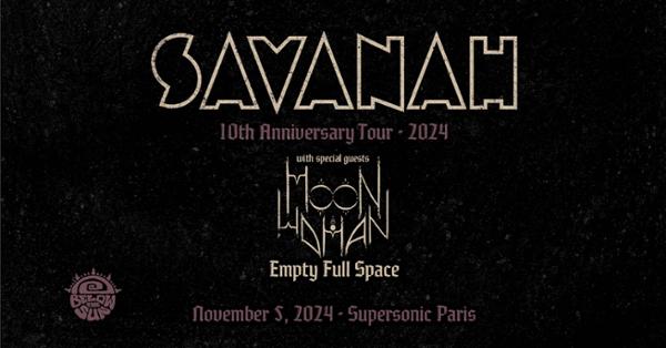 Savanah • Moon Woman • Empty Full Space