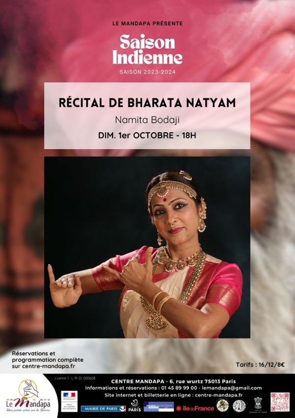 Bharatanatyam - Récital de danse indienne