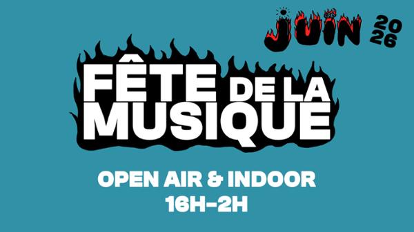 Fête de la musique à La Petite Halle (OPEN AIR & INDOOR)