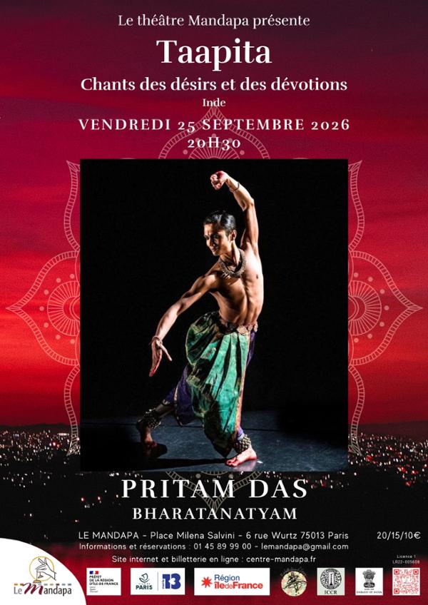 Taapita - Chants des désirs et des dévotions - Danse indienne