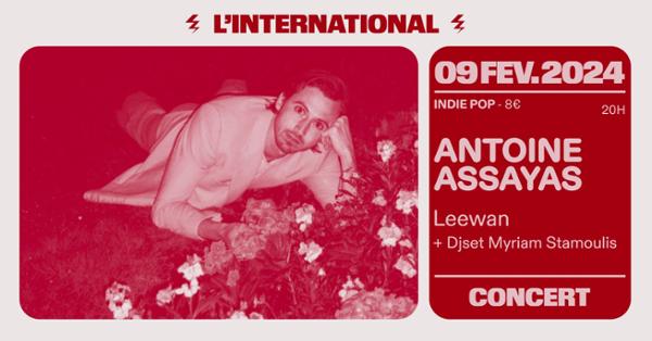 Antoine Assayas + Leewan + Djset Myriam Stamoulis