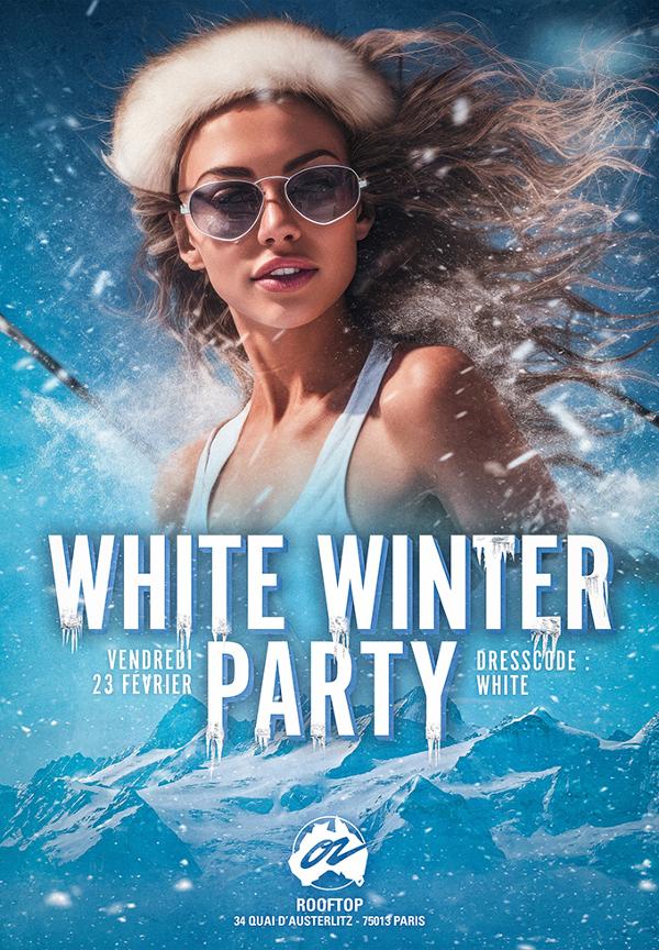 White Winter Party @ Café Oz rooftop