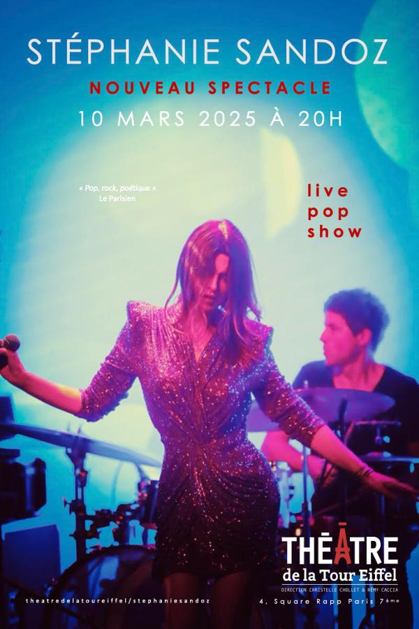 Stéphanie Sandoz fait son Live Pop Show