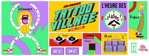 TATTOO VILLAGE | L'HEURE DES FLASHS !