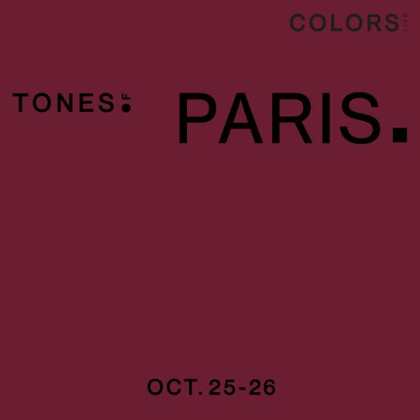 COLORS: TONES of Paris