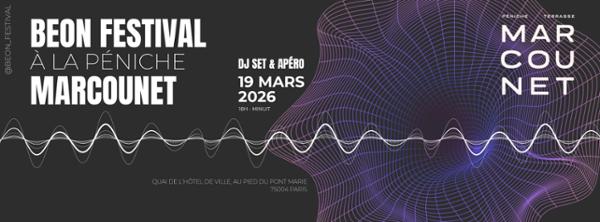 BEON FESTIVAL A LA PENICHE MARCOUNET