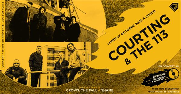 Courting + The 113 en concert (côté Records)