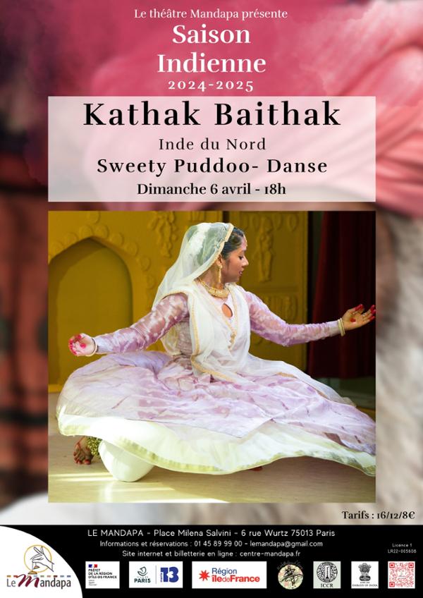 Kathak Baithak - Danse d'Inde du Nord